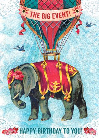 CC252 The Big Event! Happy Birthday To You! Elephant