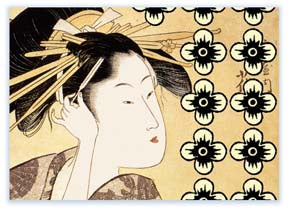 M124 Mini card - Geisha