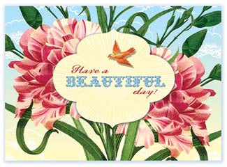 B114 Boxed cards - Have A Beautiful Day!