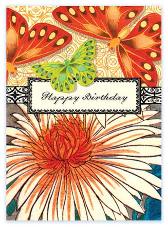 CC133 Happy Birthday Chrysanthemum