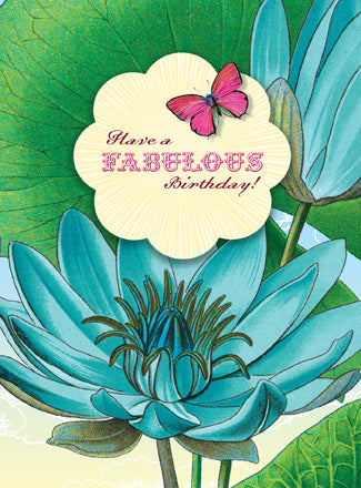 CC187 Have A Fabulous Birthday! Lotus