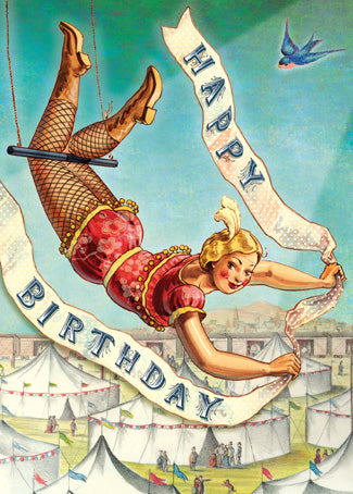 CC250 Happy Birthday Trapeze