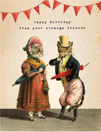 CC619  Happy Birthday From Your Strange Friends