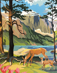 CC656 Mountains and deer