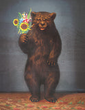CC661 Bear with flowers