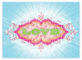 M105 Mini card - Love