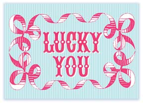 M107 Mini card - Lucky You