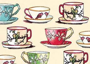 M159 Mini card - Teacups