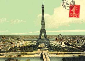 M160 Mini card - Eiffel Tower