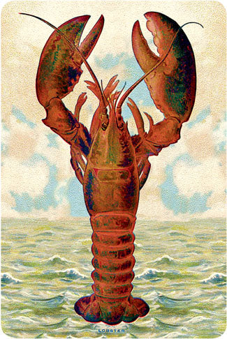 P107 Seaside postcards - Lobster